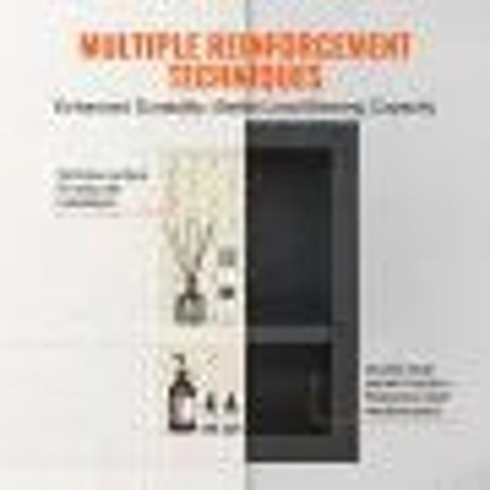 16x24 Recessed Shower Niche - Tile Ready Waterproof Wall Organizer - Picture 11 of 14